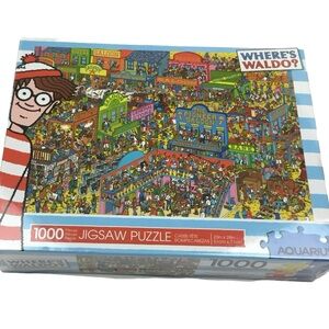 NWOT Aquarius Where’s Waldo? Jigsaw Puzzle 1000 Piece Sealed